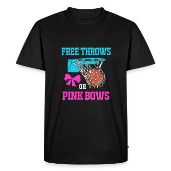 Gender Reveal - Men's Premium Organic T-Shirt - black - Front - Nico (187cm)