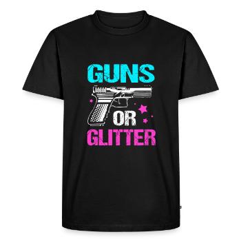 Gender Reveal - Men's Premium Organic T-Shirt - black - Front - Nico (187cm)