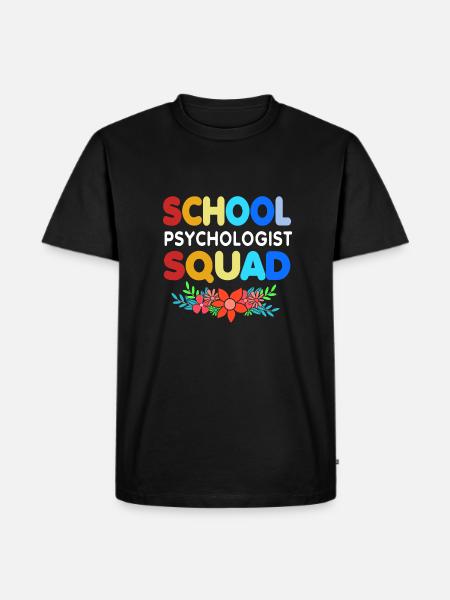 School psychologist - Men's Premium Organic T-Shirt - black