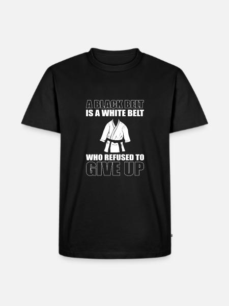 Karate Self-Defense - Men's Premium Organic T-Shirt - black