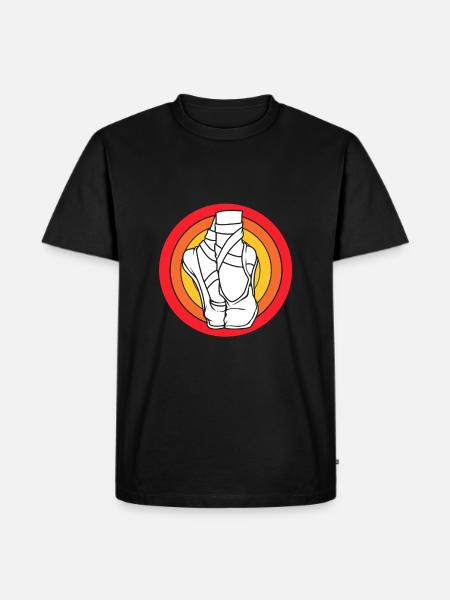 Ballet Ballet Dancer - Men's Premium Organic T-Shirt - black