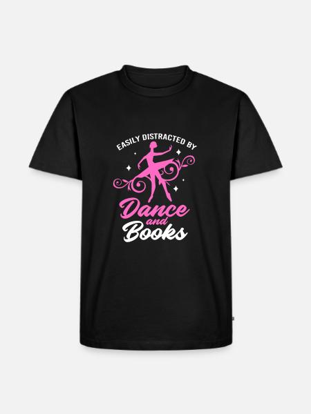 Danseuse de ballet - T-shirt Premium bio Homme - noir