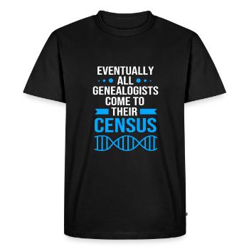 Family tree genealogy - Men's Premium Organic T-Shirt - black - Front - Nico (187cm)