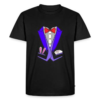 Sorcier - T-shirt Premium bio Homme - noir - Devant - Nico (187cm)