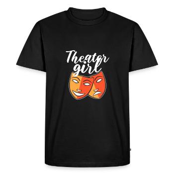 Theatre Acting Actor Actress - Men's Premium Organic T-Shirt - black - Front - Nico (187cm)