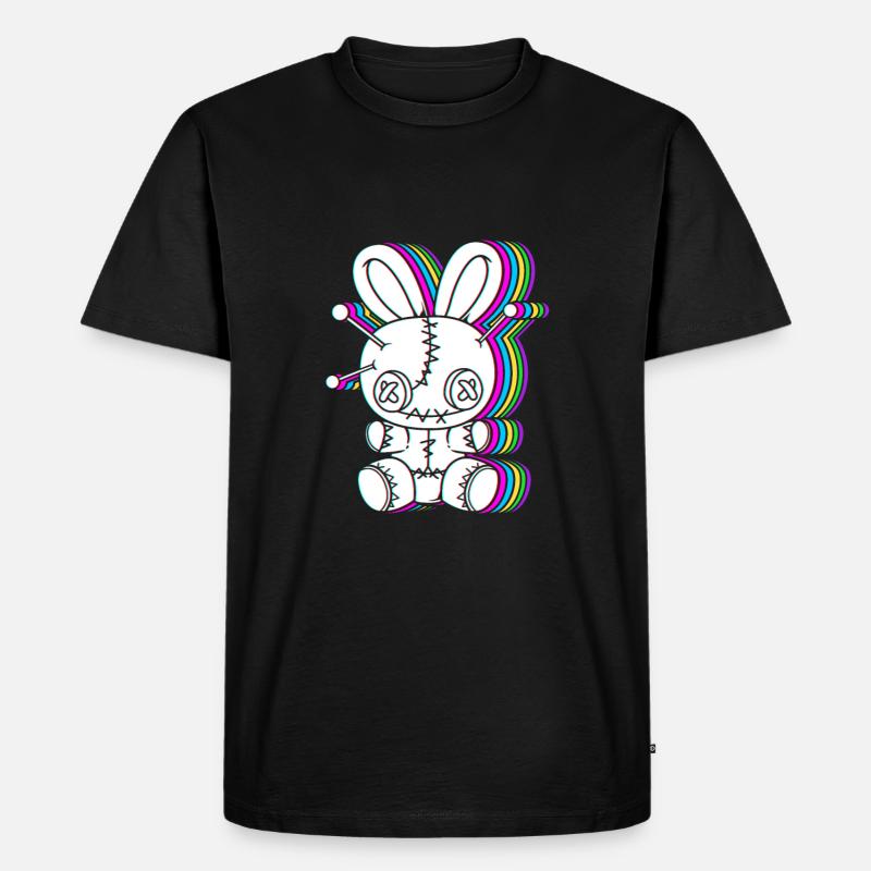 Voodoo - Männer Premium Bio T-Shirt - Schwarz