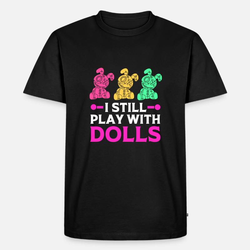 Voodoo - Männer Premium Bio T-Shirt - Schwarz