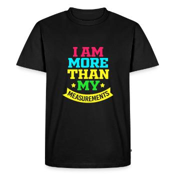 Body Positivity Feminist Feminism Feminist - Men's Premium Organic T-Shirt - black - Front - Nico (187cm)
