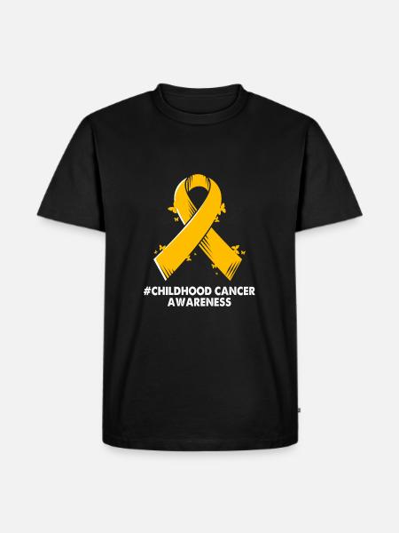 Cancer Child - Men's Premium Organic T-Shirt - black