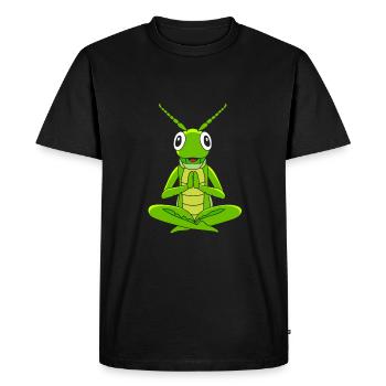 Grasshopper grasshopper - Men's Premium Organic T-Shirt - black - Front - Nico (187cm)