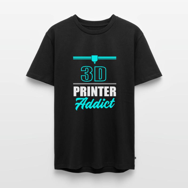 Impression 3D Impression Prototype T-shirt Premium bio Homme
