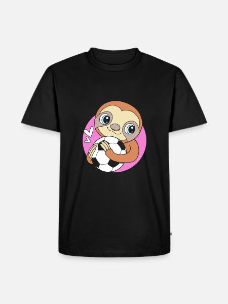 Sloth - Men's Premium Organic T-Shirt - black