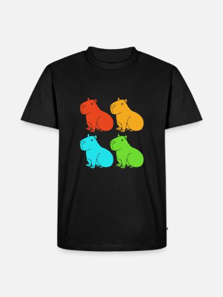 Capybara - T-shirt Premium bio Homme - noir
