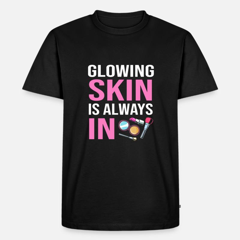 Kosmetikerin - Männer Premium Bio T-Shirt - Schwarz