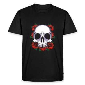 Maman latina - T-shirt Premium bio Homme - noir - Devant - Nico (187cm)