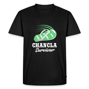 Maman latina - T-shirt Premium bio Homme - noir - Devant - Nico (187cm)