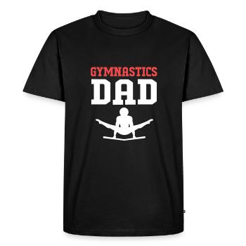 Gymnastique - T-shirt Premium bio Homme - noir - Devant - Nico (187cm)