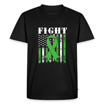Traumatisme crânien - T-shirt Premium bio Homme - noir - Devant - Nico (187cm)