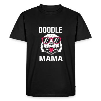Goldendoodle - Men's Premium Organic T-Shirt - black - Front - Nico (187cm)