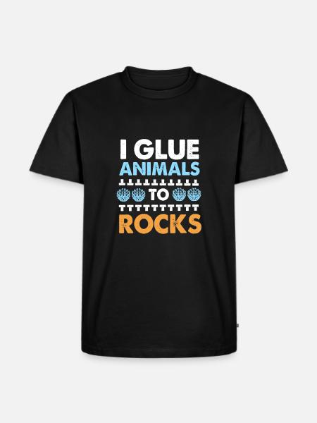 Aquarium Aquarist - Men's Premium Organic T-Shirt - black