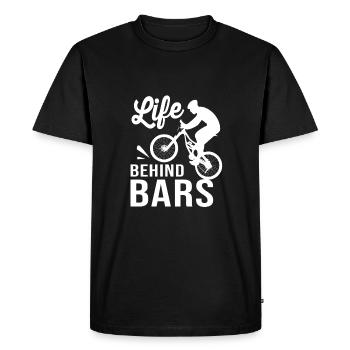 VTT VTT VTT - T-shirt Premium bio Homme - noir - Devant - Nico (187cm)
