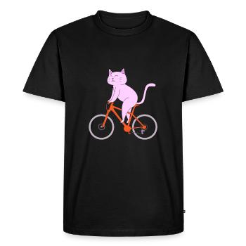 VTT VTT VTT - T-shirt Premium bio Homme - noir - Devant - Nico (187cm)