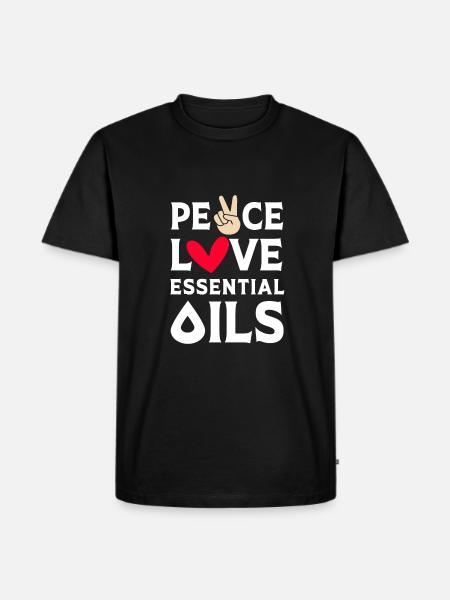 Essential oil - Men's Premium Organic T-Shirt - black