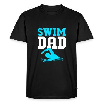 Natation Nageurs Piscine Moniteurs de natation - T-shirt Premium bio Homme - noir - Devant - Nico (187cm)