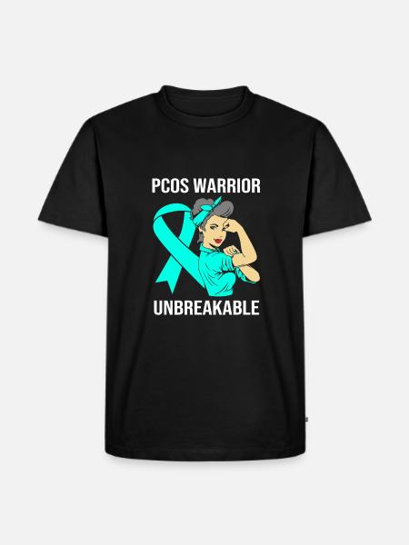 Pcos Awareness - Men's Premium Organic T-Shirt - black