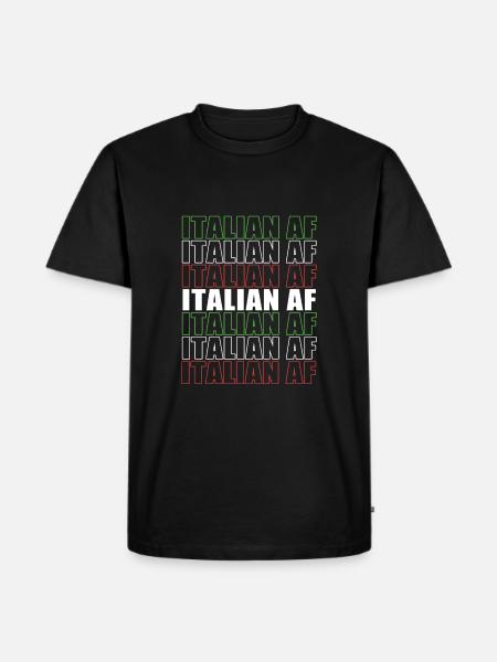 Italian Italia Italy - Men's Premium Organic T-Shirt - black