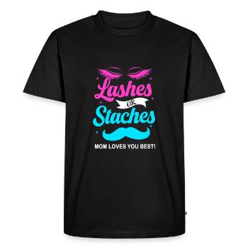 Noël sexe révéler nouveau-né bébé dictons - T-shirt Premium bio Homme - noir - Devant - Nico (187cm)