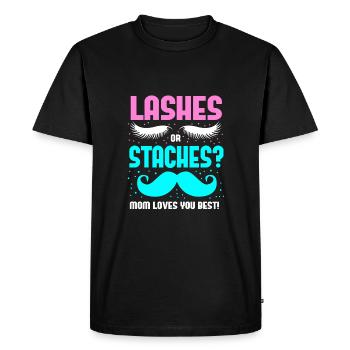 Noël sexe révéler nouveau-né bébé dictons - T-shirt Premium bio Homme - noir - Devant - Nico (187cm)