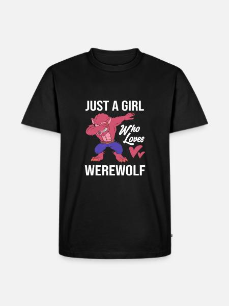 Werewolf - Men's Premium Organic T-Shirt - black