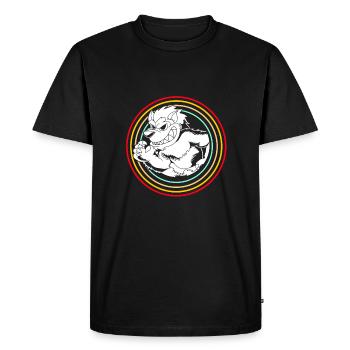 Loup-garou - T-shirt Premium bio Homme - noir - Devant - Nico (187cm)