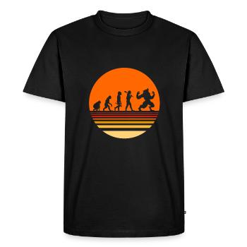 Loup-garou - T-shirt Premium bio Homme - noir - Devant - Nico (187cm)