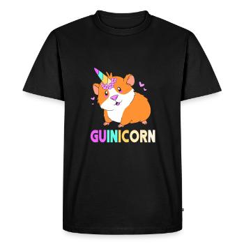 Guinea pig - Men's Premium Organic T-Shirt - black - Front - Nico (187cm)