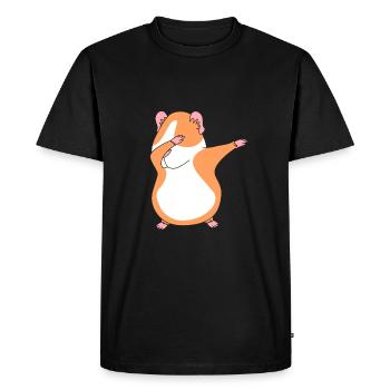 Guinea pig - Men's Premium Organic T-Shirt - black - Front - Nico (187cm)