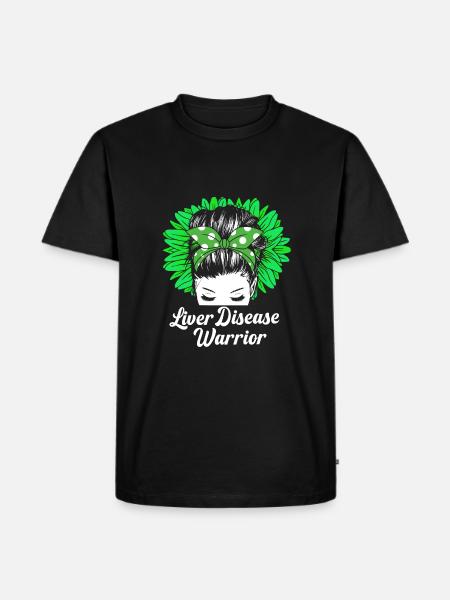 Liver disease - Men's Premium Organic T-Shirt - black