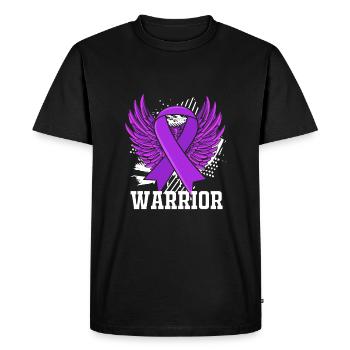 Maladie de Crohn - T-shirt Premium bio Homme - noir - Devant - Nico (187cm)