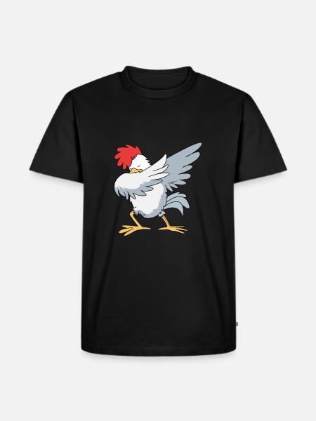 Chicken Poultry - Men's Premium Organic T-Shirt - black