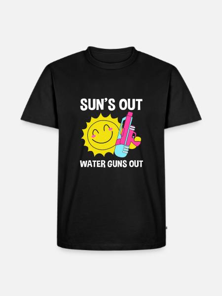 Water pistol - Men's Premium Organic T-Shirt - black