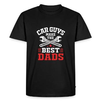 Motorist - Men's Premium Organic T-Shirt - black - Front - Nico (187cm)