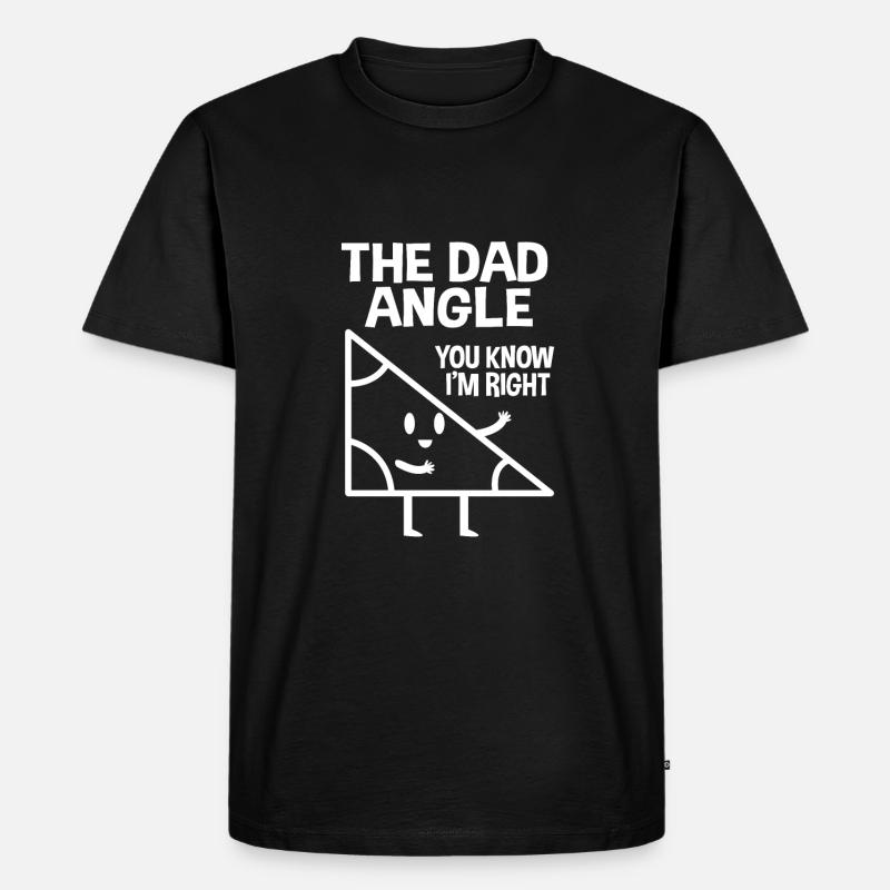 Mathematik - Männer Premium Bio T-Shirt - Schwarz