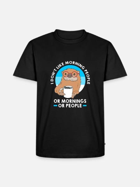 Loutre - T-shirt Premium bio Homme - noir