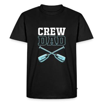 Équipe d’aviron Aviron Aviron Rameur - T-shirt Premium bio Homme - noir - Devant - Nico (187cm)