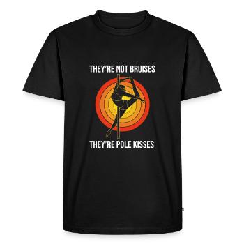 Pole Dance - Men's Premium Organic T-Shirt - black - Front - Nico (187cm)