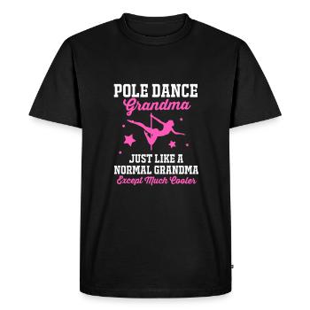 Pole Dance - T-shirt Premium bio Homme - noir - Devant - Nico (187cm)