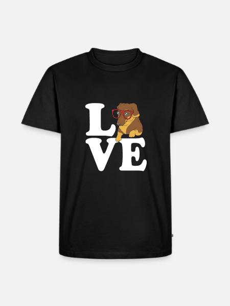 Teckel - T-shirt Premium bio Homme - noir
