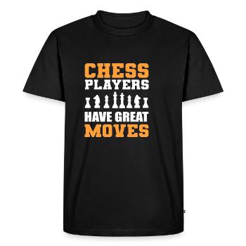 Have Great Movements Competitive Person Ges - Men's Premium Organic T-Shirt - black - Front - Nico (187cm)