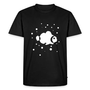 Aquarium de poissons Conservation de la nature marine - T-shirt Premium bio Homme - noir - Devant - Nico (187cm)